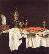 Still life with a Lobster Willem Claesz Heda